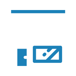 Icon of a stylized shop